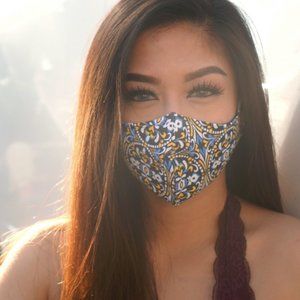 Handmade Geometric Face Mask